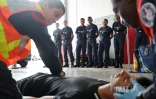 formation des jeunes sapeurs pompiers du SDIS 