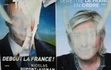 Les affiches officielles des onze candidats à la Présidentielle