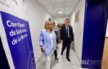 Visite ministérielle : Gérald Darmanin à la Cour d'appel pour échanger avec les magistrats et agents du ministère de la Justice