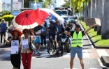 Manifestation contre la réforme des retraites - boulevard bank saint pierre
