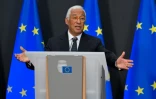 Le nouveau président du Conseil européen du Portugal Antonio Costa au Conseil européen de Bruxelles, le 29 novembre 2024