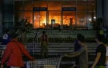 Incendie meurtrier dans un centre commercial à Davao, aux Philippines, le 23 décembre 2017