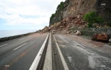 éboulis route du littoral 2006