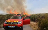Incendie au Maïdo 