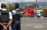 Marché de la Rivière des Galets : emporté par une rafale de vent, un chapiteau percute une ligne à haute tension