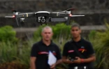 Pompiers pilotes drones 
