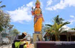 statue géante temple tamoul à primat