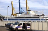 bateau de croisière arrivée de l'aïdablu