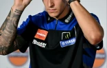 Le Français Fabio Quartararo avant le Grand Prix d'Inde de MotoGP, le 21 septembre 2023