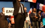 Emmanuel Macron en meeting à Talence près de Bordeaux le 9 mars 2017