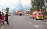 Incendie à Saint-François (Saint-Denis)