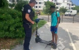 Le Port : 54 utilisateurs de trottinettes contrôlés, une personne interpellée, sa trottinette placée en fourrière