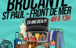 Brocante à Saint-Paul