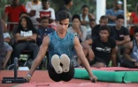 Championnat régional street workout au Port, bek la barre 
