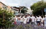 Les Avirons : une marche blanche en hommage aux deux fillettes tuées par leur père 