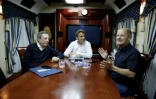 Emmanuel Macron, Olaf Scholz et Mario Draghi sont arrivés à Kiev 