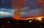 Eruption au Piton de la fournaise