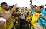 Finale régionale de la Coupe de France : le Saint-Denis FC mène 1 à 0 face à la JS Saint-Pierroise [?]