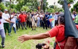Saint-Denis : plus d'une centaine de personnes rassemblées pour défendre les traditions réunionnaises