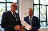 Cyrille Melchior rencontre le président de l'assemblée des départements de France