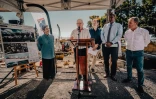 Saint-Denis : pose de la première pierre pour la Villa Blanche