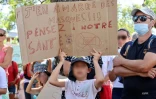 manifestation collectif parents 974 préfecture 