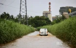 Fortes pluies dans l'est