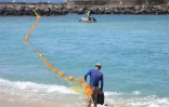 La plage ouverte à la baignade aux Roches Noires