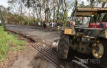 Sans électricité, barrage chemin de ceinture à Saint-Benoît