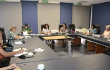 Violences intrafamiliales : Flora Augustine rencontre les intervenants sociaux