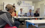 Saint-Paul : le Directeur académique adjoint et les élus en visite à l'école de Roche Plate