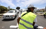 boulevard Lancastel bloqué par les Gilets jaunes