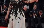 L'actrice Helen Mirren pour la première de "The Leisure Seeker" de l'Italien Paolo Virzi, le 3 septembre 2017 à Venise