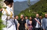 Élisabeth Borne en visite à Salazie