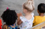 Nicole Dambreville à l’école primaire de l’Éperon de Saint-Paul