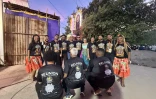 Benjam avec les Tambours sacrés Réunionnais en spectacle en Inde