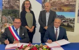 visite de Cyrille Melchior à cilaos 