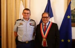 Saint-Pierre : le commandant de la gendarmerie de la Réunion reçu par David Lorion