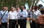 Emmanuel Macron en visite à La Réunion