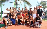 compétition de Street Workout Réunion Cup au Port 