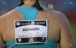  meeting international d?athlétisme  Heather Arneton se blesse au troisième saut photo richard bouhet 