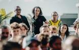Saint-Denis : accueil des jeunes champions des Jeux des îles
