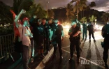 Une dizaine de personnes manifestent près de la préfecture - visite ministérielle Elisabeth Borne