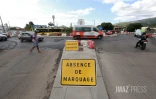 travaux RN1 la Possession