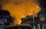 Saint-Denis : important incendie rue Rontaunay, une case créole à l'abandon part en fumée