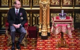 Le prince William lors du discours du trône pour l'ouverture du Parlement britannique, le 10 mai 2022 à Londres