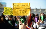 Manifestation contre les violences faites aux femmes à Santiago du Chili, le 25 novembre 2019