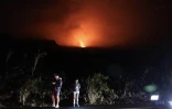 Piton de la Fournaise, éruption, volcan, 13 août 2019, route des laves, RN2
