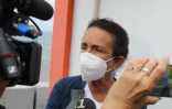 Huguette Bello à l'Ilet Furcy puis sur la NRL suite au cyclone 