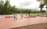 Inauguration du skate park